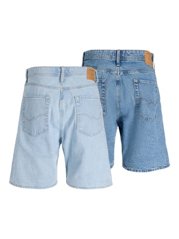 Jack & Jones 2er-Pack Jeans-Shorts in Blue Denim
