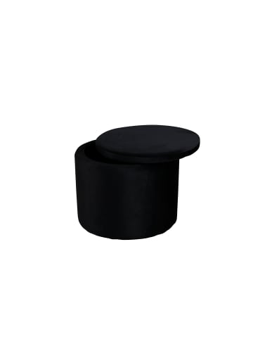 ebuy24 Hocker Dunken Schwarz 51 x 51 cm