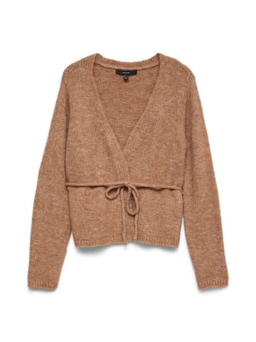 Vero Moda Strickjacke in Mocha Mousse