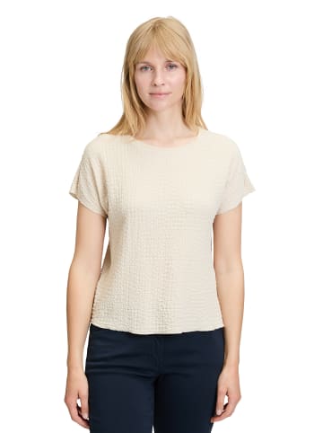 Betty Barclay Strukturshirt mit U-Boot-Ausschnitt in beige