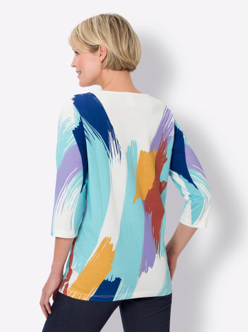 Sieh an! Longshirt in ecru-bedruckt