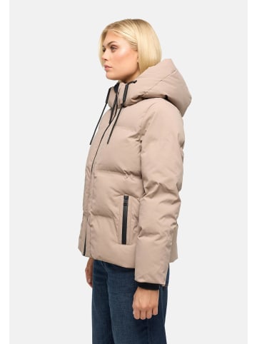Navahoo Steppjacke Wolkentanz XIV in Taupe Grey