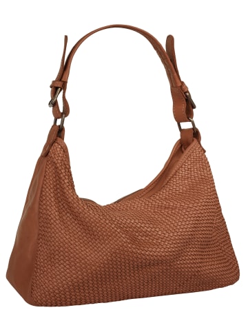 Samantha Look Shopper echt Leder in cognac