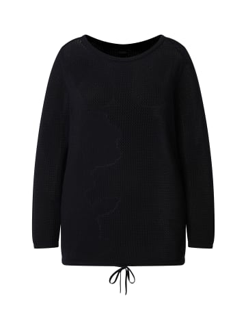 Ulla Popken Pullover in schwarz