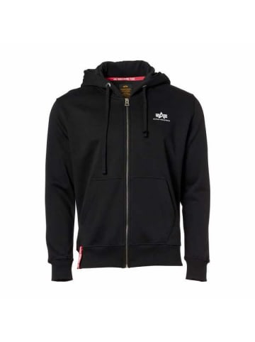 Alpha Industries Sweatjacke für Herren in schwarz