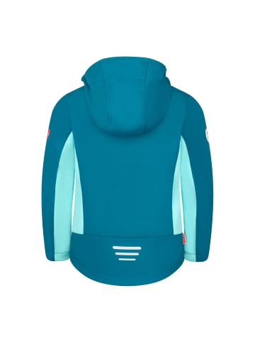 Trollkids Softshelljacke Oslofjord in nordic blue