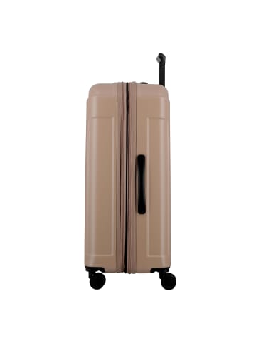 Jump Glossy 4 Rollen Trolley 77 cm mit Dehnfalte in pêche