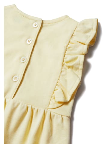 Stellou & friends Jumpsuit mit Rüschen in gelb