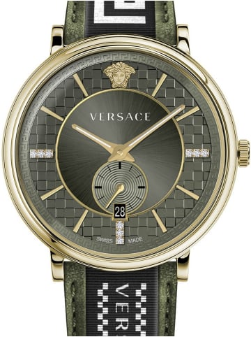 Versace Analoguhr für Herren in Grün