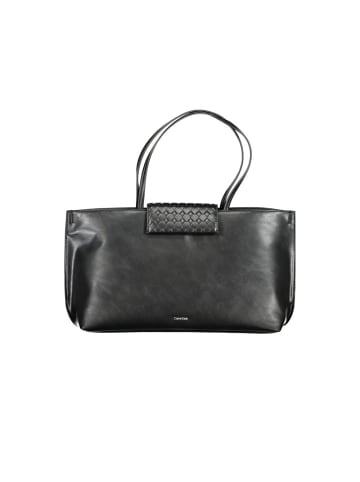 Calvin Klein Schwarze Polyester-Handtasche