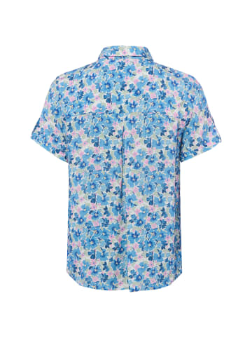 Franco Callegari Bluse Debby in hellblau rosa - 0006