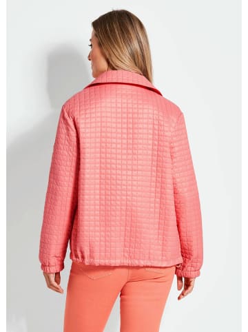 GOLDNER Leicht wattierte Outdoorjacke mit Hemdkragen in pfirsich
