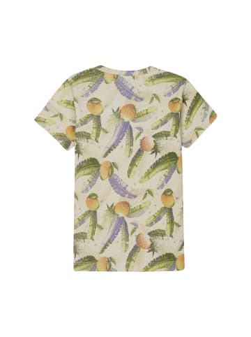 Noppies T-Shirt Lonoke in Tropical pattern Off white