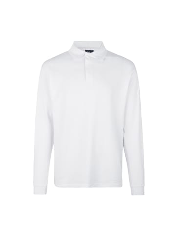 PRO Wear by ID Polo Shirt druckknopf in Weiss