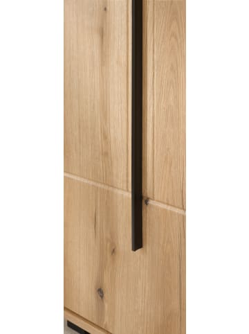 Furn.Design Garderoben-Set Evoke Eiche 4-teilig 140 cm, Flurgarderobe mit Soft-Close