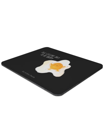 Mr. & Mrs. Panda Mousepad Spiegelei Ei mit Spruch in Schwarz