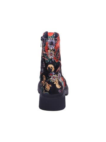 La Strada Stiefeletten in vevet black/red
