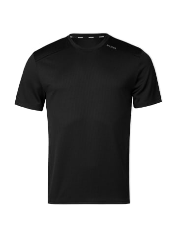 SNOCKS Trainingsshirt Mesh Herren 1 Stück in Schwarz