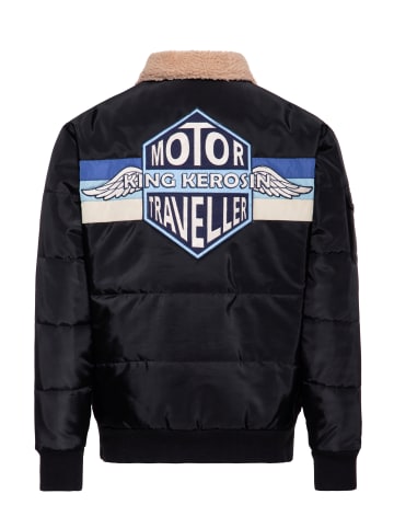 King Kerosin King Kerosin Winterjacke Motor Traveller in anthrazit