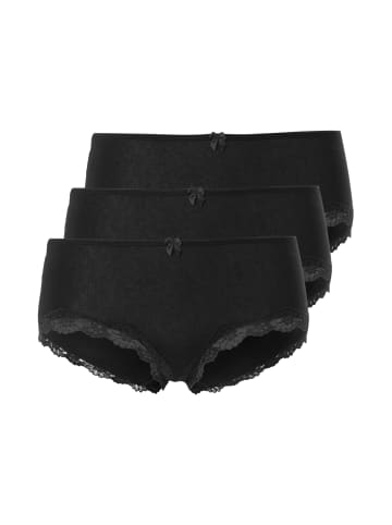 LASCANA Panty in schwarz