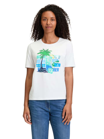 Betty Barclay Basic Shirt mit Aufdruck in Patch White/Blue
