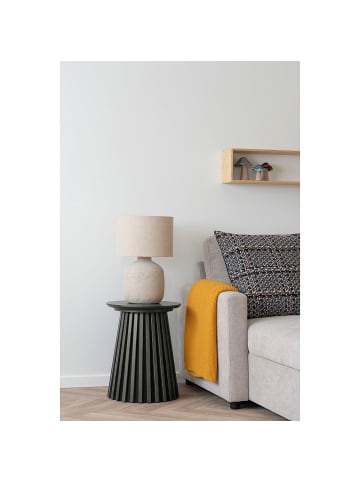 ebuy24 Eckbeistelltisch Osaka Schwarz 40 x 40 cm