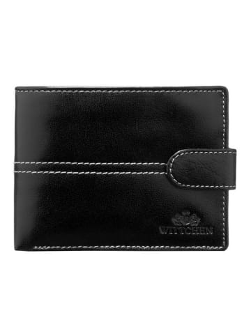 Wittchen Brieftasche Kollektion Florence(H) 9,5x (B) 11,5cm in Schwarz