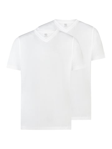 Lerros T-Shirt Basic in Weiß