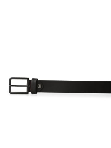 Pierre Cardin Ledergürtel in schwarz - 0001