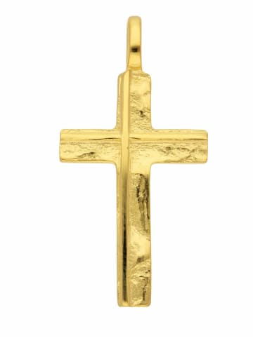 Adeliás 333 Gold Kreuz Anhänger in gold