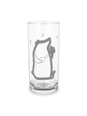 Mr. & Mrs. Panda Wasserglas Bär Lied ohne Spruch in Transparent