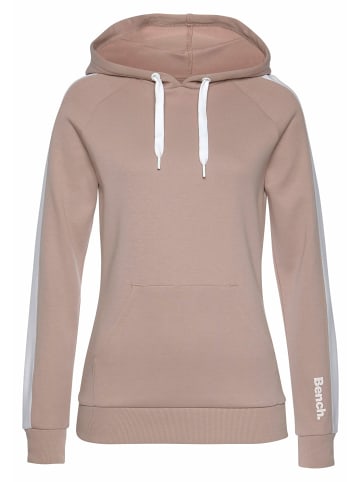 Bench Kapuzensweatshirt in beige-weiß