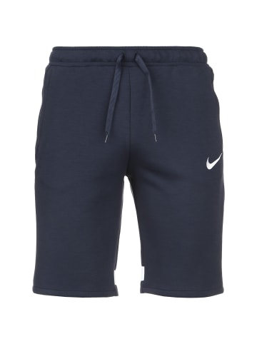 Nike Performance Trainingsshorts Strike 21 Fleece in dunkelblau / weiß