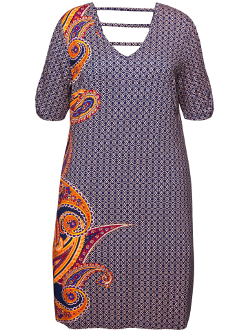 Ulla Popken Midikleid in dunkelindigo