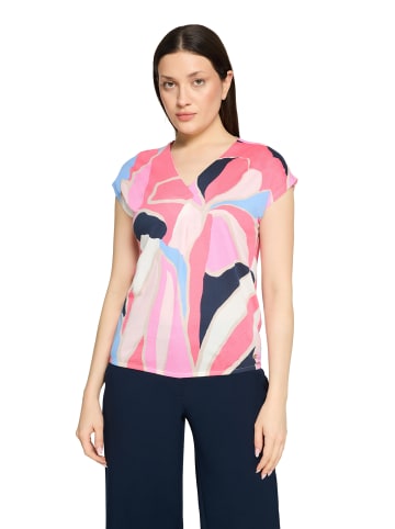 BETTY & CO Casual-Shirt mit Gummizug in Rosé/Pink