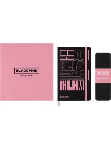 Moleskine Kalender - Moleskine X Blackpink Skizzenbuch Bundle mit 5 bunten Graphitstiften