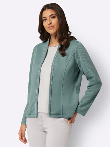 Sieh an! Jerseyblazer in jade