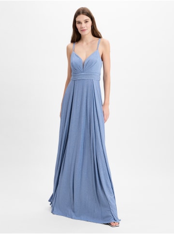 Marie Lund Abendkleid in indigo - 0001