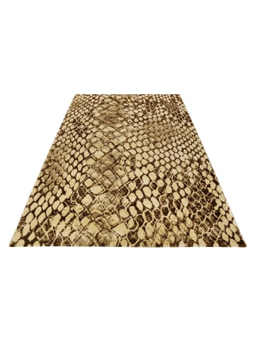 Teppich "Snake" in Beige/Braun