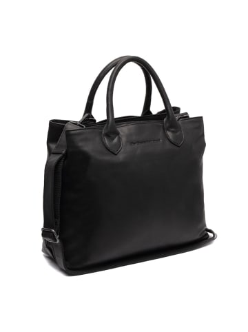 The Chesterfield Brand Passau Shopper Tasche Leder 37 cm in black