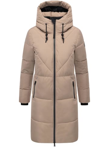 Navahoo Steppmantel Kältekuschel XIV in Taupe Grey