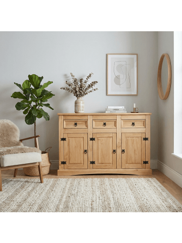 ebuy24 Sideboard New Mexico Holz 132 x 44 cm