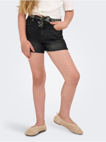 KIDS ONLY Jeans-Shorts in Washed Black