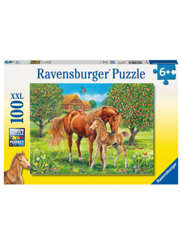 Ravensburger Pferdeglück auf Wiese Puzzle 100 Teile