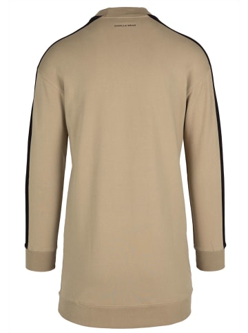 Gorilla Wear Sweatshirt-Kleid - Isabella - Beige