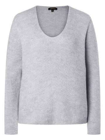 More & More Strickpullover in silvergrey melange