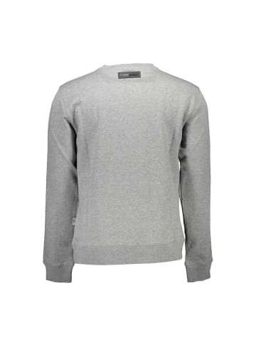 Plein Sport Graues Baumwoll-Sweatshirt