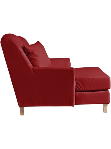 others SESSEL XXL Karil Bezug Kunstleder Buche natur / chilli