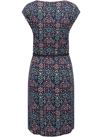 ragwear Sommerkleid Lilithe Ikat in Navy