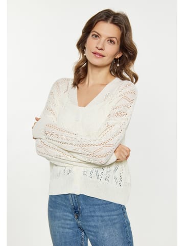 Usha Damen Cardigan in Creme